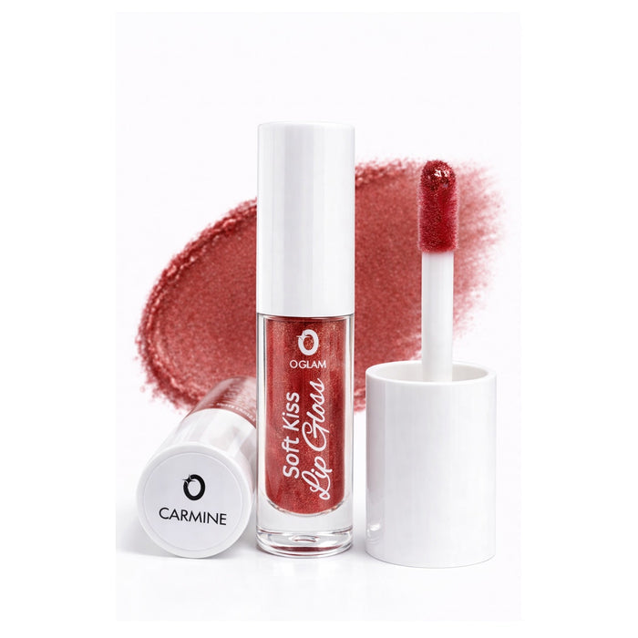 Soft Kiss Lip Gloss by O Glam - ROSE PEACH
