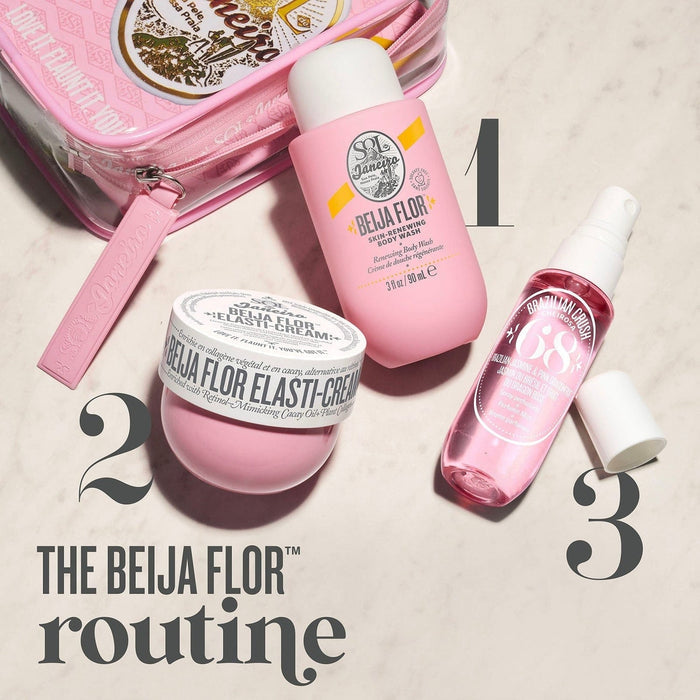 SOL DE JANEIRO Beija Flor Jet Set بكج العناية بالجسم من سول دي جانيرو