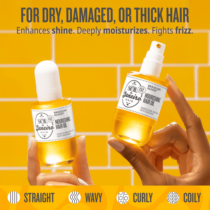 SOL DE JANEIRO Nourishing Hair Oil Huile Capillaiare Nourrissante زيت الشعر المرطب من سول دي جانيرو