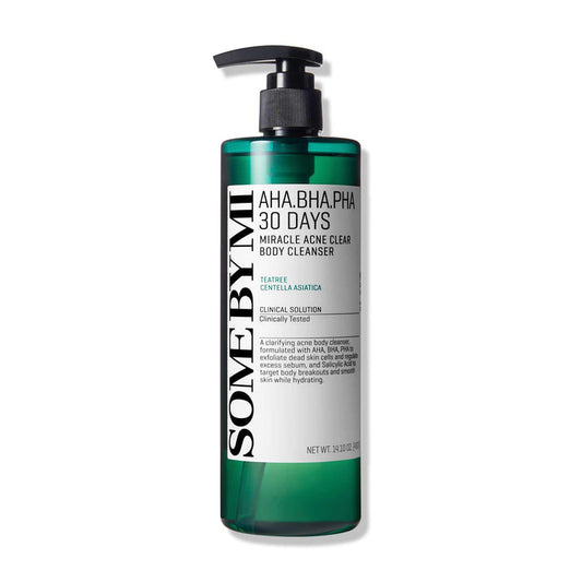 SOME BY MI AHA BHA PHA 30 Days Miracle Acne Clear Body Cleanser غسول  الجسم لعلاج الحبوب من سمباي مي