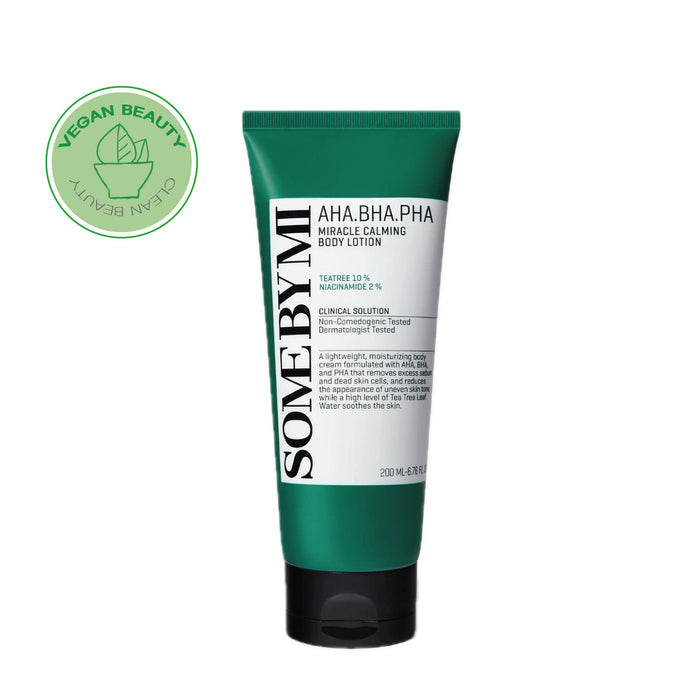 SOME BY MI AHA BHA PHA Miracle Calming Body Lotion كريم مرطب ومهدئ للجسم من سمباي مي