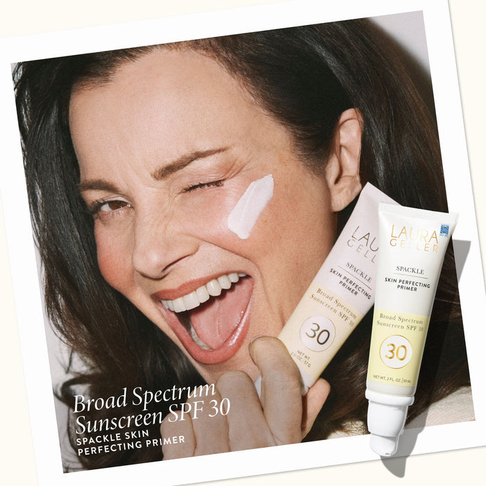 Fran Spackle Campaign application Broad Spectrum Sunscreen SPF 30