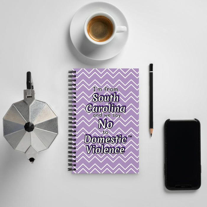 Spiral notebook - South Carolina