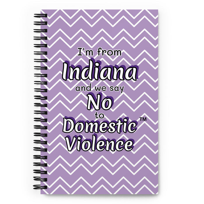 Spiral notebook Indiana