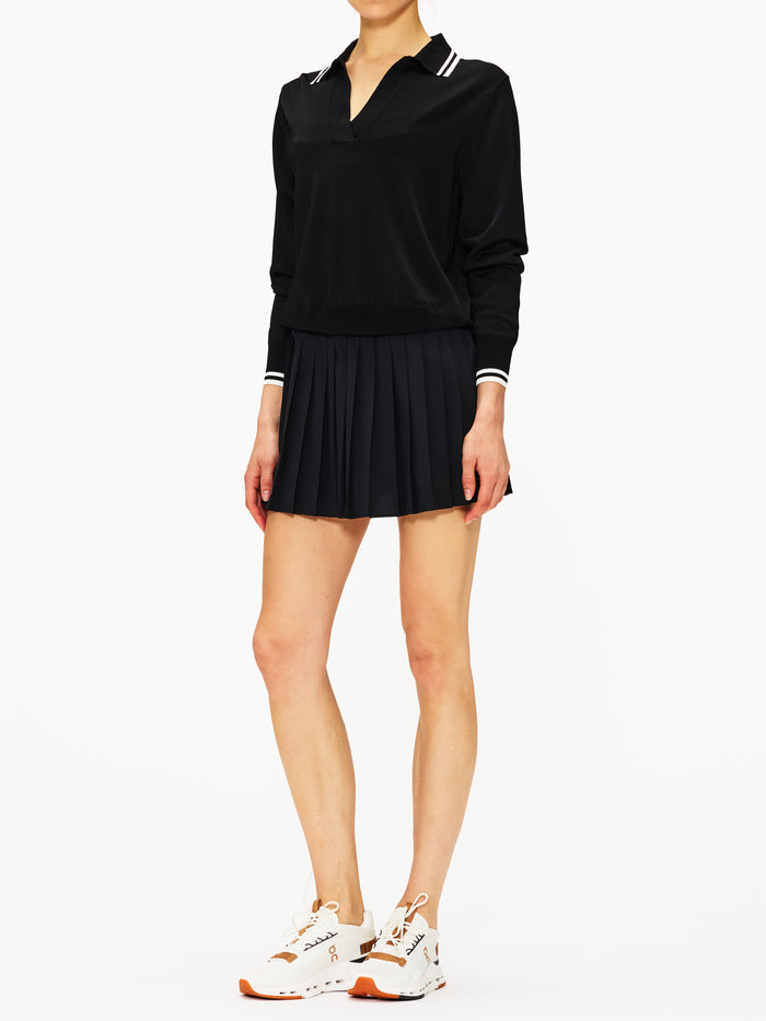 Splits59 Shira Woven Pleated Skirt