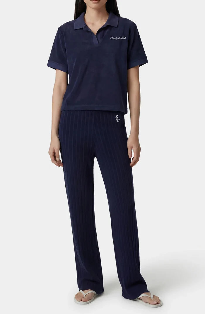 Sporty & Rich SRC Ribbed Trousers