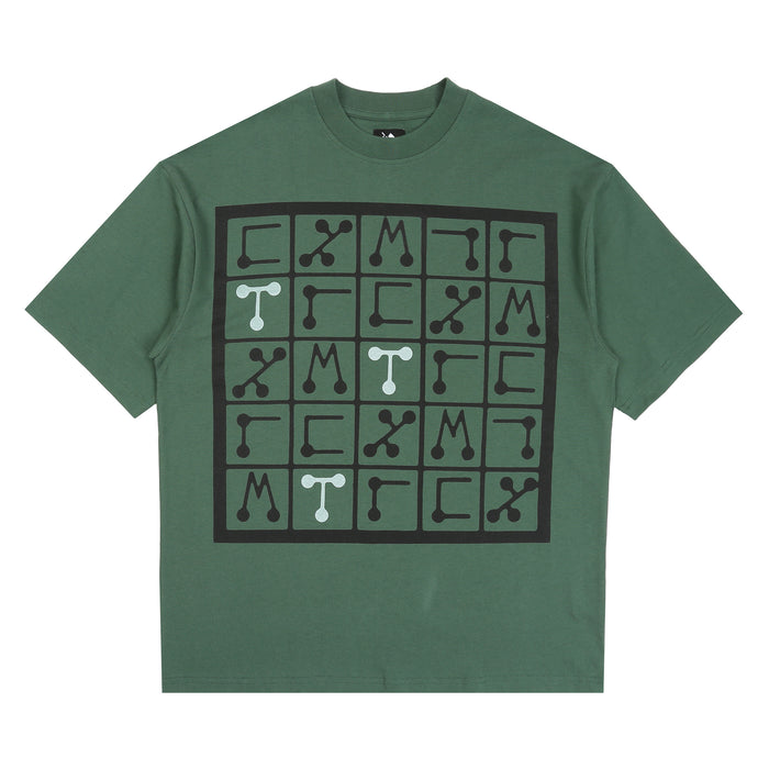 Squares T-Shirt - Forest Green