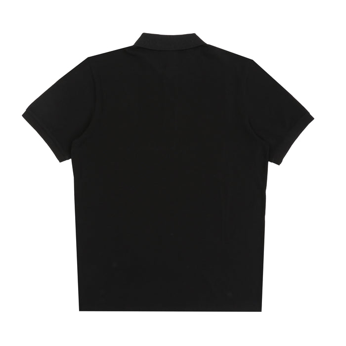 S/S Chase Pique Polo - Black / Gold