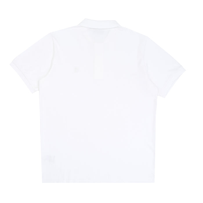 S/S Chase Pique Polo - White / Gold
