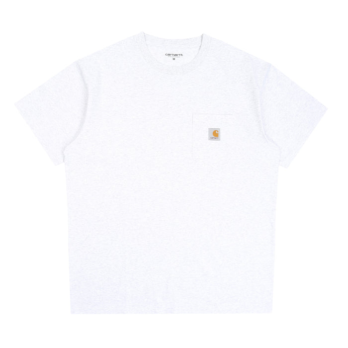 S/S Pocket Loose T-shirt - Ash Heather