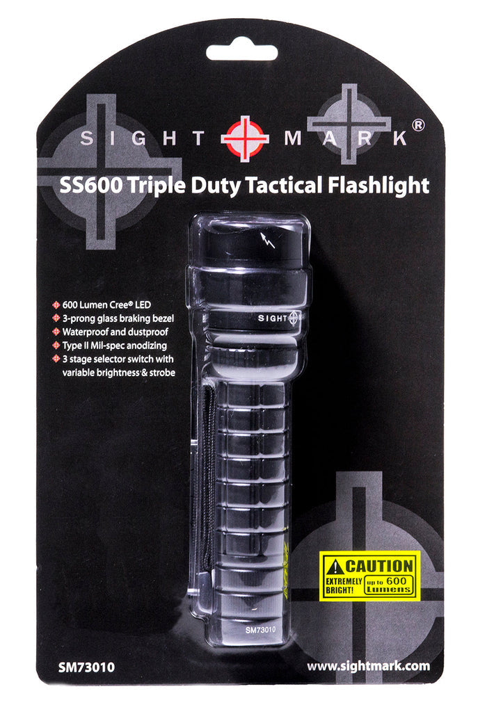 SS600 600 Lumen Multi Color LED Flashlight