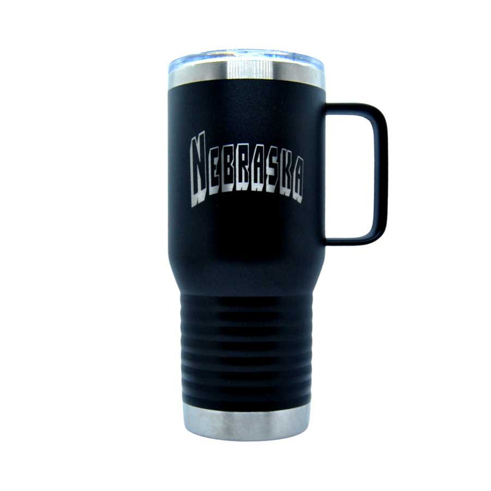 Stainless Steel Cup with Handle | 20 oz | Multiple Colors | Customizable | RCK Creations & More