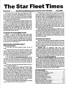 Star Fleet Times #41-#45
