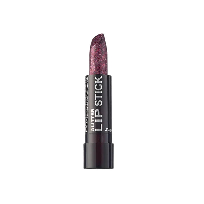 Stargazer Glitter Lipstick, Fuschia