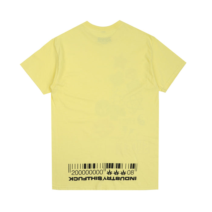 Stickers T-Shirt - Yellow
