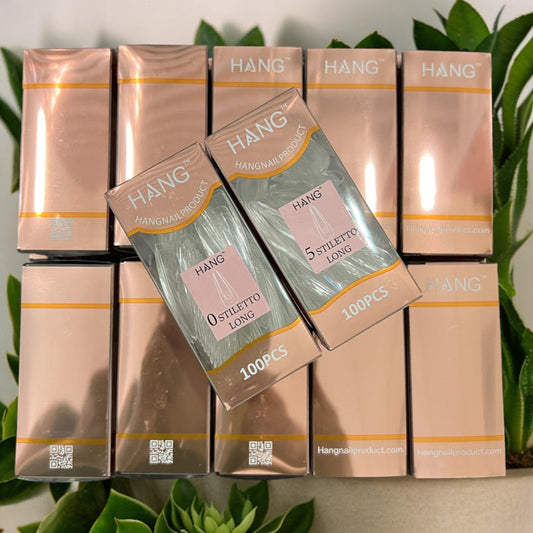 STILETTO LONG Premium HANG Gel X Tips - Refill