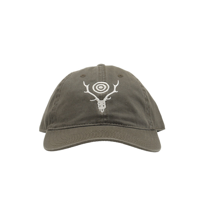 Strapback S&T Emb Cap - Dark Olive