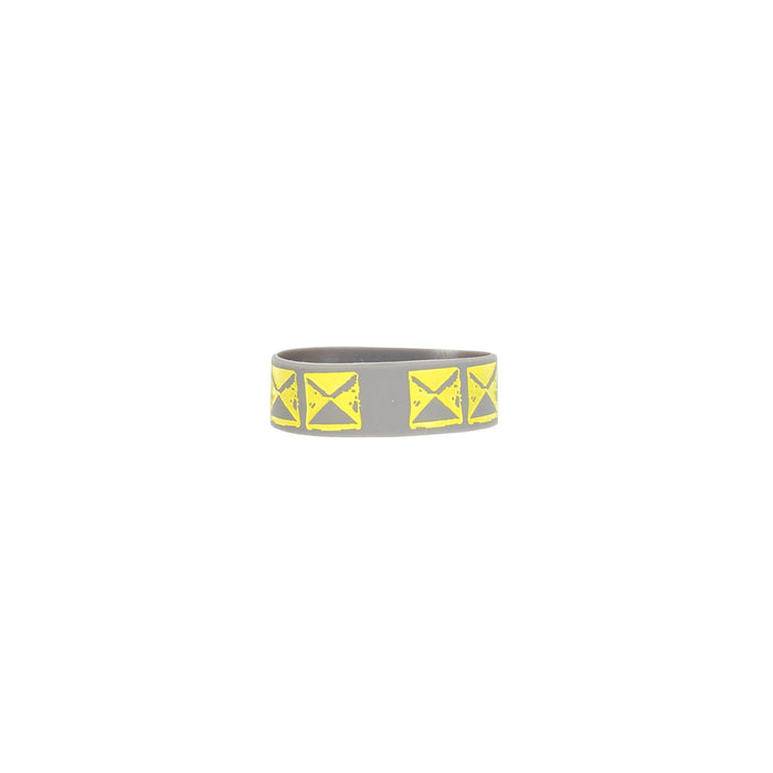 Stud Rubber Bracelet - Grey