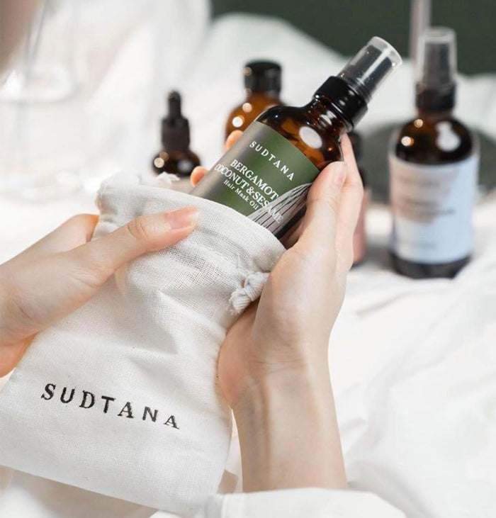 SUDTANA 佛手柑椰子芝麻滋養預洗髮膜油 120ml Bergamot Coconut & Sesame Hair Mask Oil