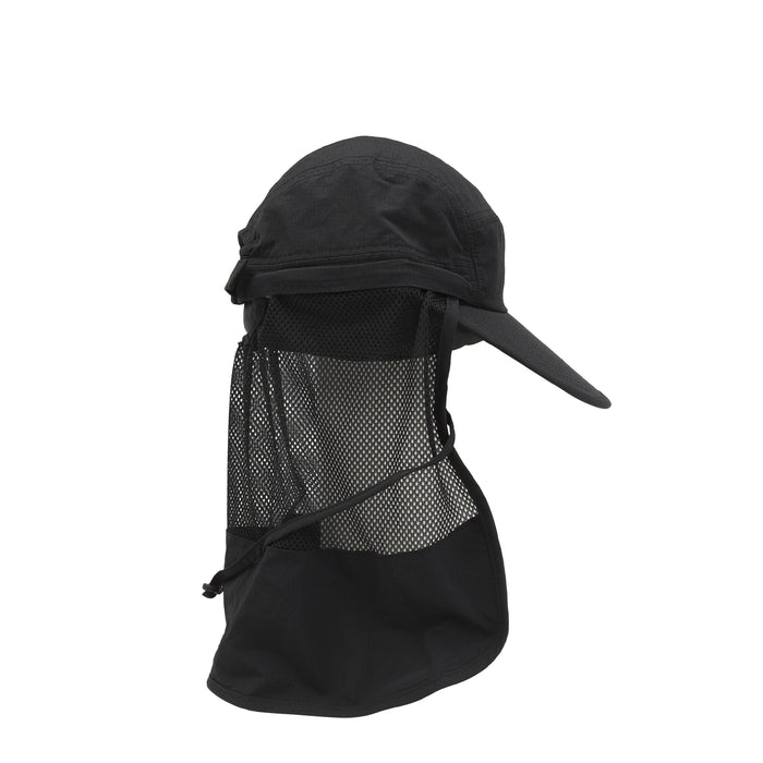 Sunshade Nylon Ripstop Cap - Black