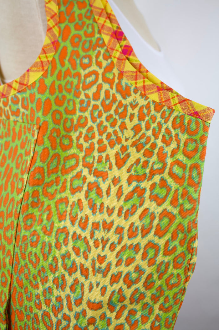 Sunshine Cheetah Folding Shopping Tote