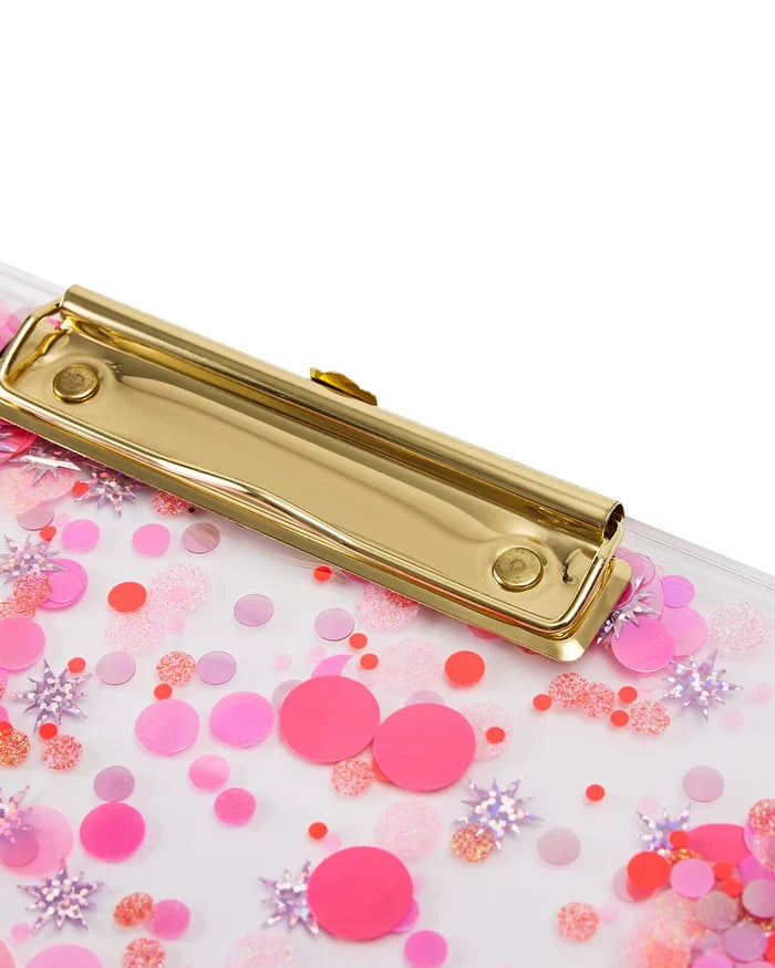 Sweet Tart Confetti Acrylic Clipboard
