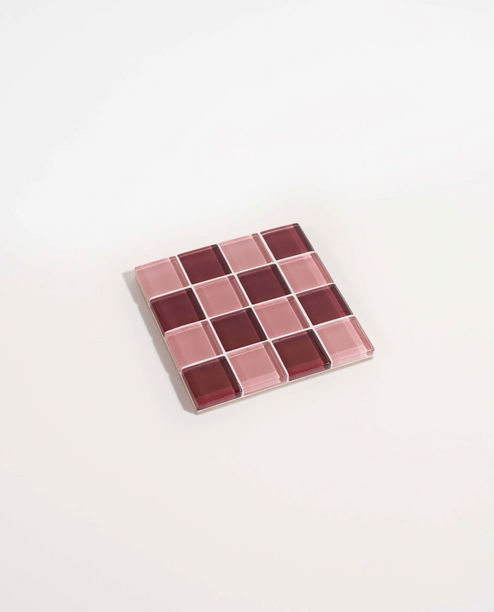 Sweetest Love Glass Tile Coaster