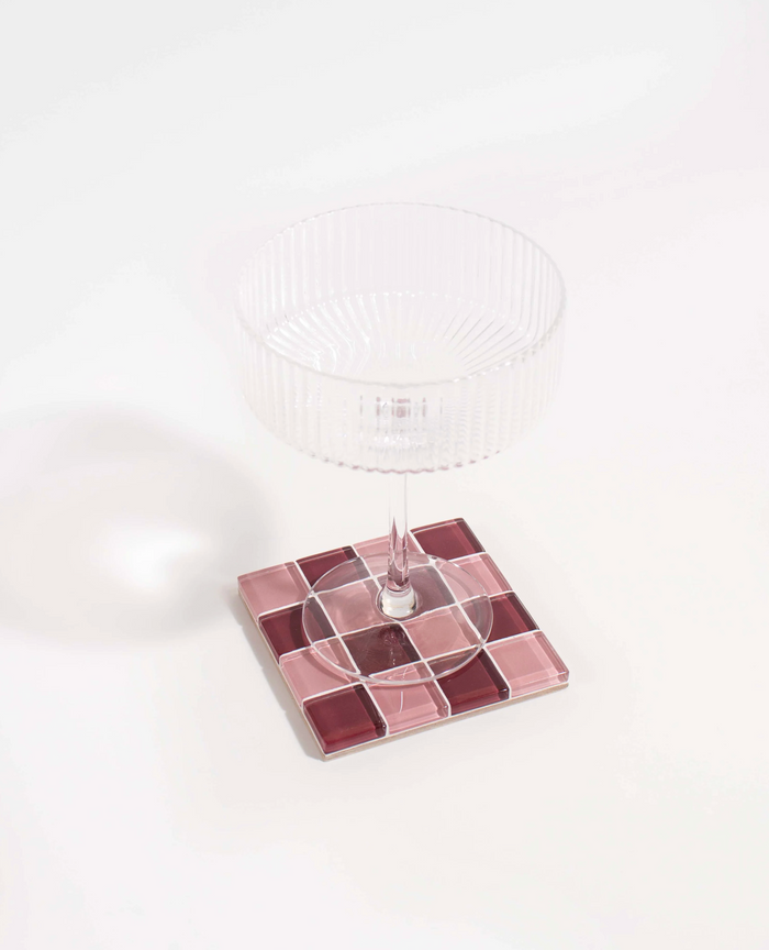 Sweetest Love Glass Tile Coaster