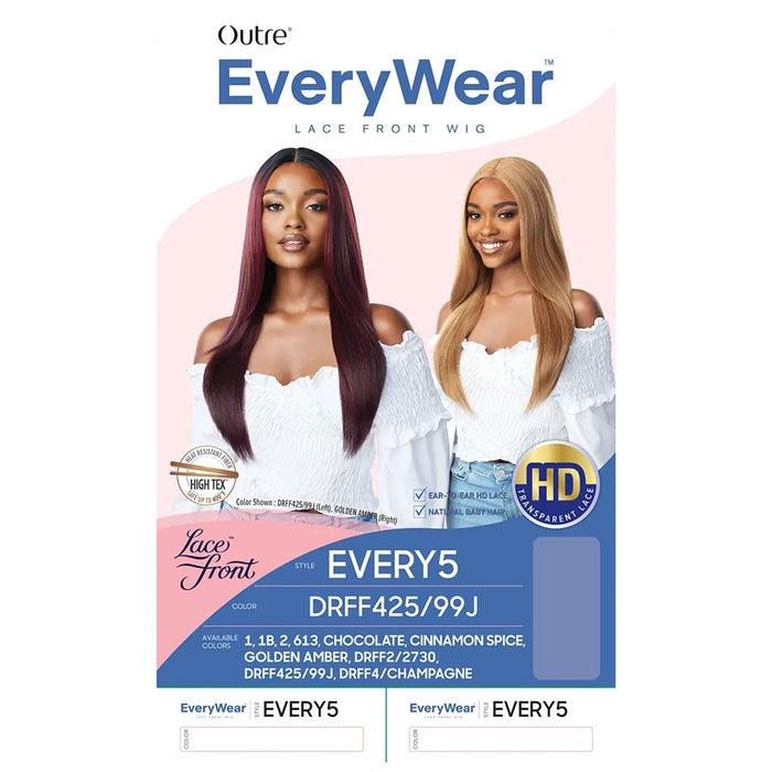 Synthetic Everywear Lace Front Wig Every 5