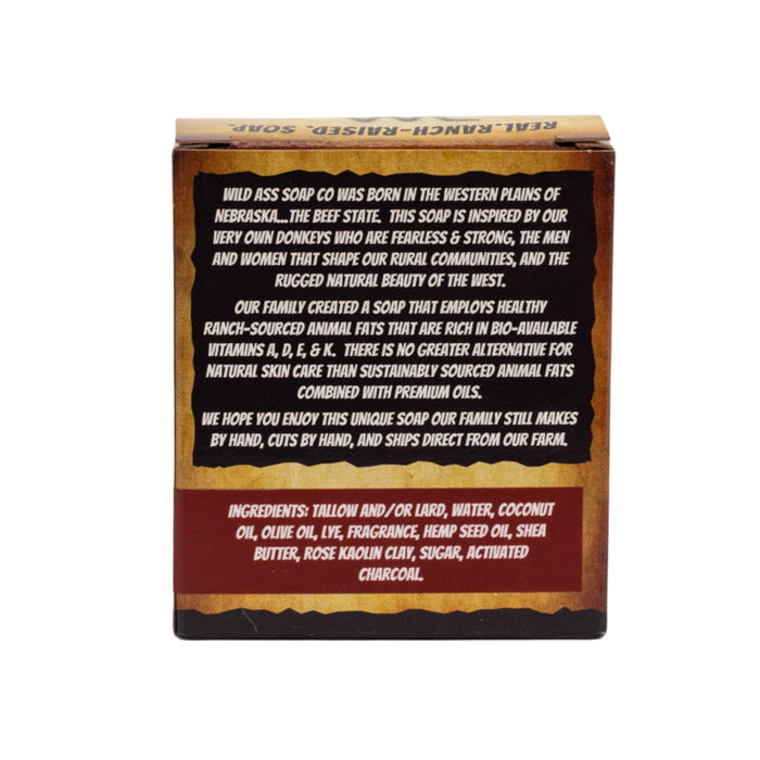 Tallow Bar Soap | Wild West Saloon Scent | 4.5 oz | Palm Oil & Paraben Free | Wild Ass Soap Co