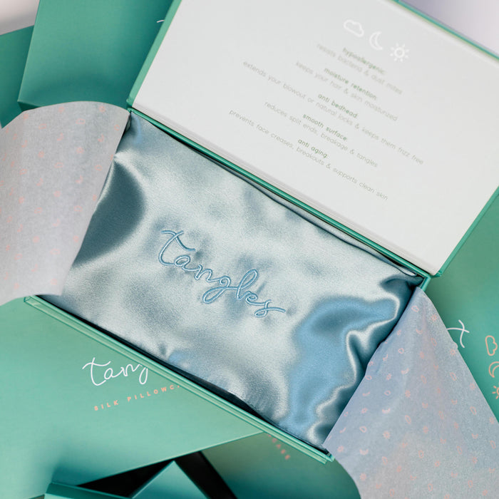 Tangles Silk Pillowcase