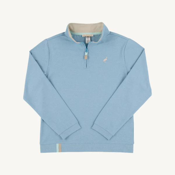 TBBC Preplectic Hayword Half Zip-Barrington Blue