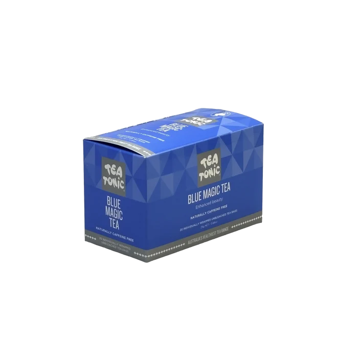 Tea Tonic Blue Magic Tea | Colour-Changing Floral Herbal Tea | 20 Teabags