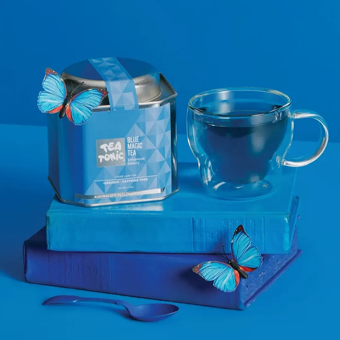 Tea Tonic Blue Magic Tea | Colour-Changing Floral Herbal Tea | 20 Teabags