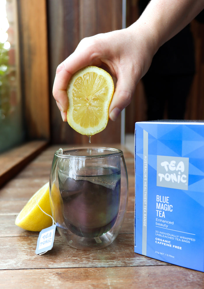 Tea Tonic Blue Magic Tea | Colour-Changing Floral Herbal Tea | 5 Teabags