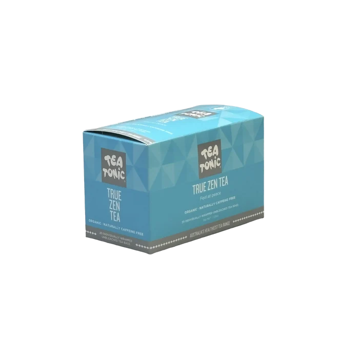 Tea Tonic True Zen Tea | Organic Calm & Balance Herbal Tea | 20 Teabags