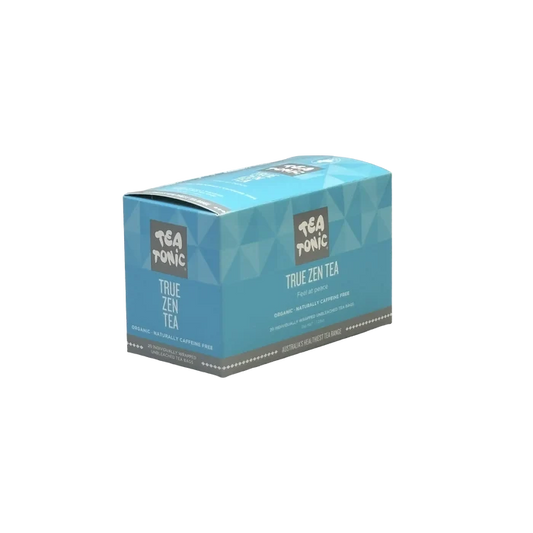 Tea Tonic True Zen Tea | Organic Calm & Balance Herbal Tea | 20 Teabags