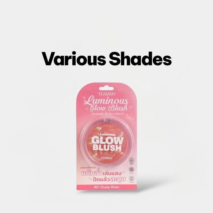 Teammy Luminous Glow Blush أحمر خدود متوهج من تيمي - Princess Cosmetics Qatar