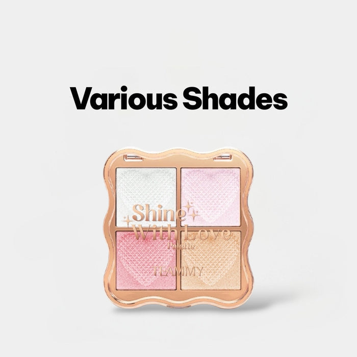 Teammy Shine With Love Palete باليت تيمي شاين وذ لوف - Princess Cosmetics Qatar
