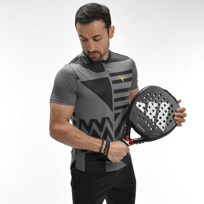 TEMP CNTRL IRON PADEL SHIRT - IRONGEAR Fitness