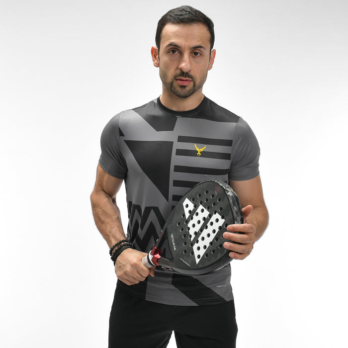 TEMP CNTRL IRON PADEL SHIRT - IRONGEAR Fitness