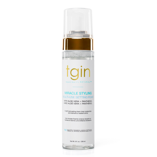 tgin Miracle Styling Setting Foam 8oz