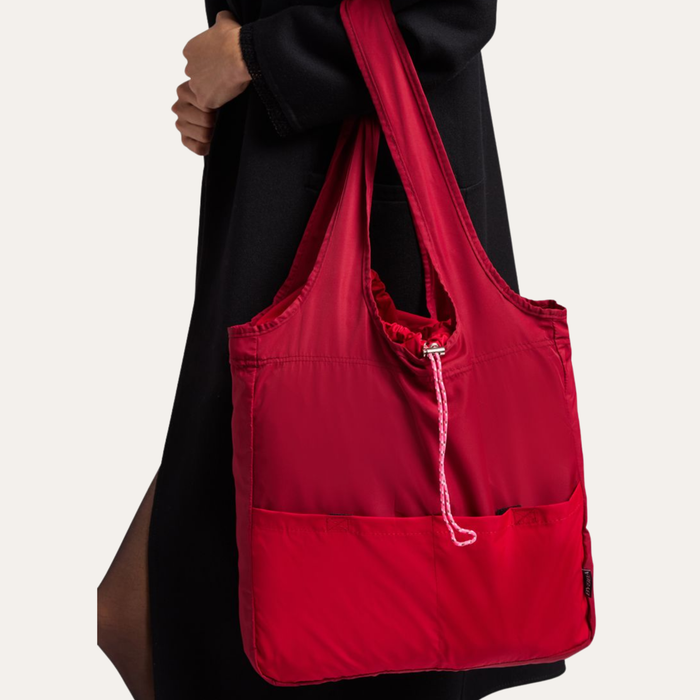 THE BALOS PACKABLE TOTE BAG / SEABERRY