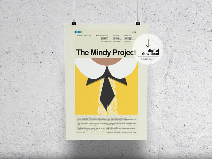 The Mindy Project | DIGITAL ARTWORK DOWNLOAD