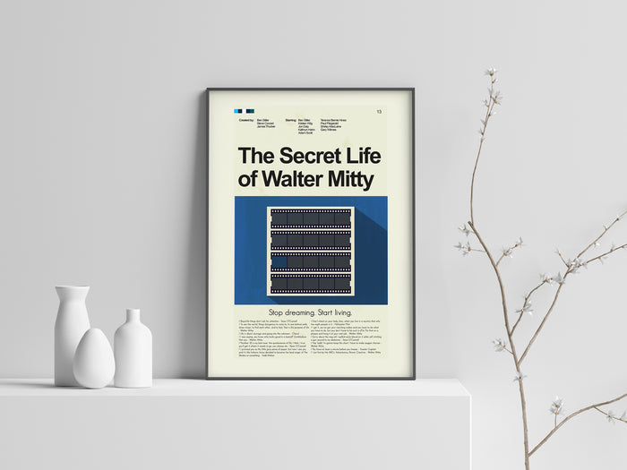 The Secret Life of Walter Mitty | DIGITAL ARTWORK DOWNLOAD