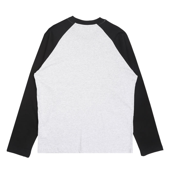 Tibetan Potala Longsleeve - Grey Marl