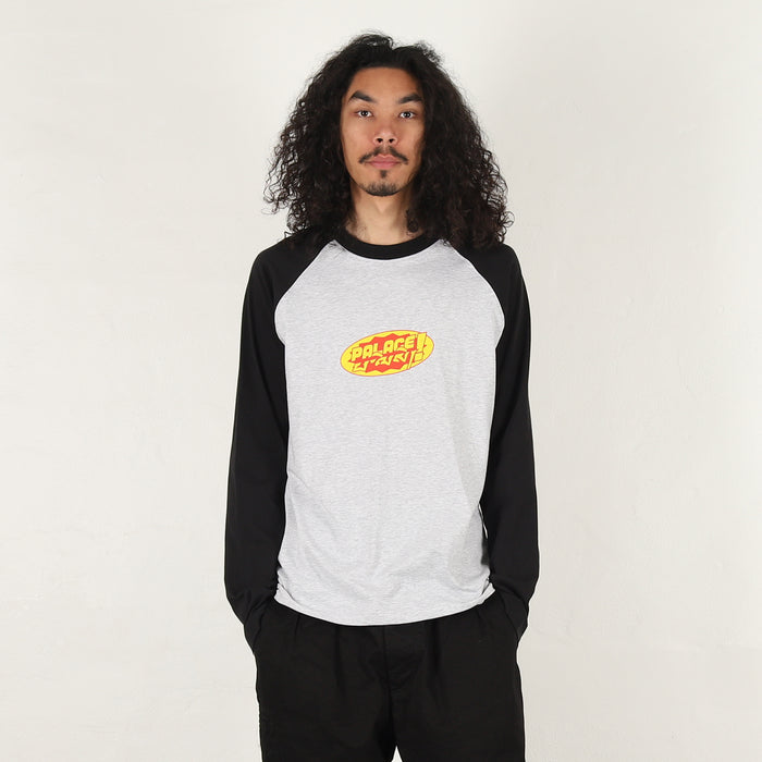 Tibetan Potala Longsleeve - Grey Marl