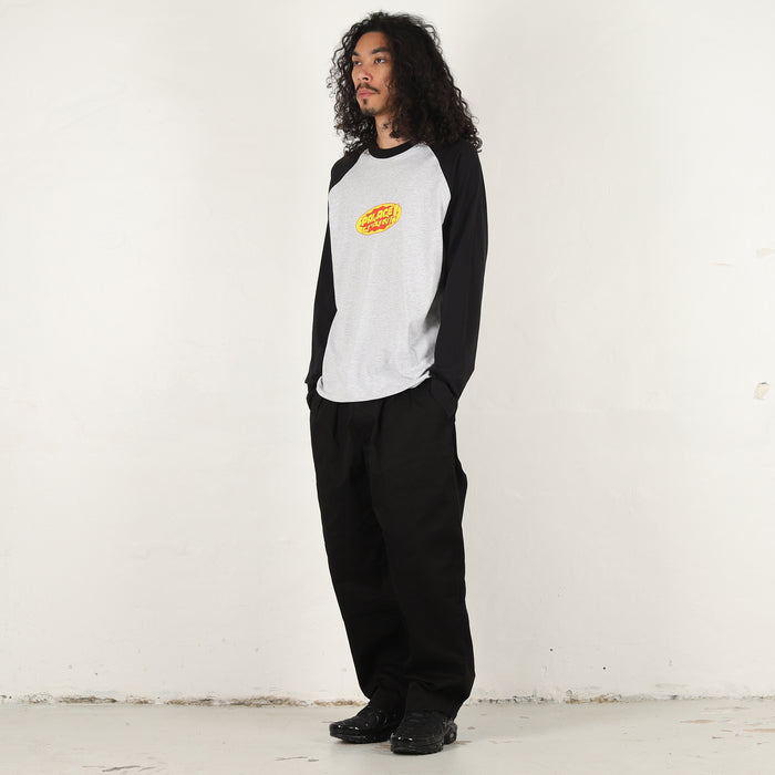 Tibetan Potala Longsleeve - Grey Marl