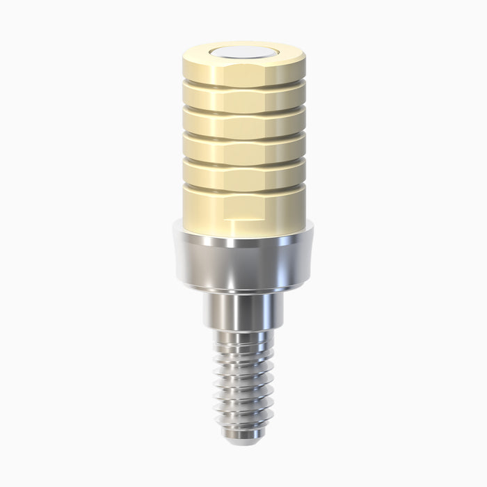TiLobe® Titanium Temporary Abutment, Immediate, RD, F4.0, C1.5 mm