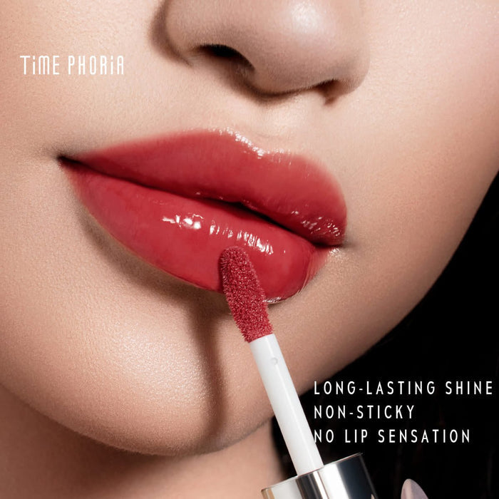 Timephoria Spectra Ultra Stay-Shine Transfer Proof Lip Vinyl أحمر شفاه تيمفوريا سبكترا ألترا ستاي-شاين المقاوم للانتقال - Princess Cosmetics Qatar
